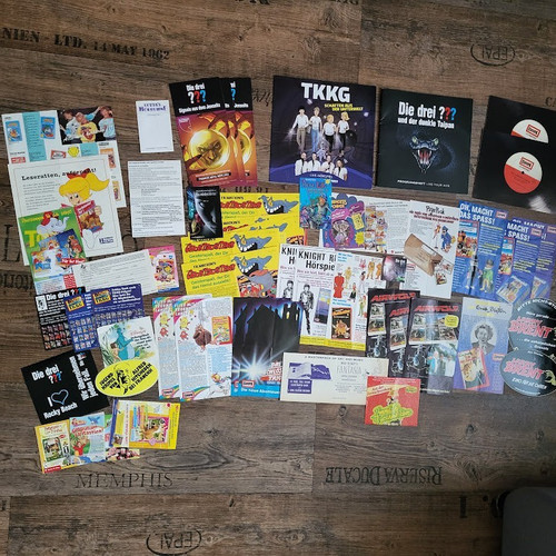Hörspiel werbung aufkleber - -,