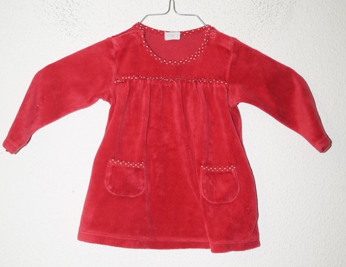 Rotes nickikleid h m - nickikleid, gr.68