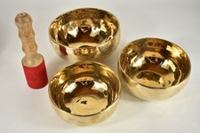 Klangschalen 3er Set - poliert