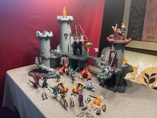 Große Drachenburg Burg Ritter 4835 und 4836 mit zusätzlichen Drachen + Zubehör