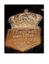 GERMAN WW1 FESTUNG REGIMENT