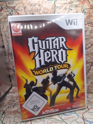 Nintendo wii spiel guitar - wii, hero