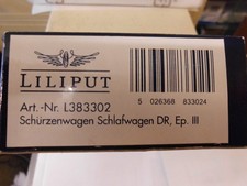 Liliput by Bachmann H0: 383302 WL4üe, MITROPA; DR Ep. 3, neu, OVP, Schürzenwagen