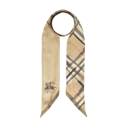 Burberry schmaler seidenschal - schmaler,