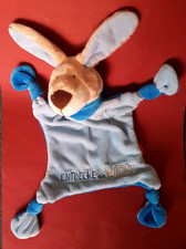 SIGIKID Schmusetuch ?"Entdecke die Welt" HASE ? blau unbenutzt - NEUw