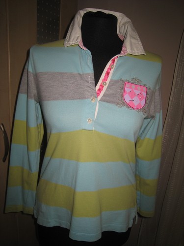 Jette poloshirt 38 langarm - poloshirt, gr.
