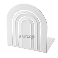 NEU IKEA HÖSSLA Bücherstütze weiß Bücherregal Küchentheke Bücherfläche 15x13cm