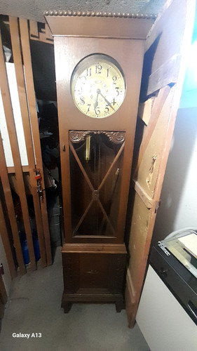 Jsgus antik standuhr eiche - standuhr,