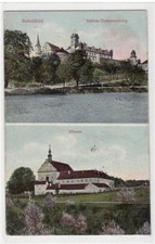 39049645 - Scheinfeld mit Schloss Schwarzenberg und Kloster gelaufen, Marke