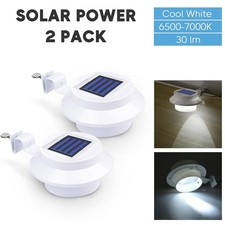 3 LED Solarleuchten Garten