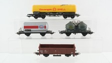 Lima H0 Konvolut Kesselwagen "Covengas Shell Esso" Silowagen "CET" Hochbordwagen