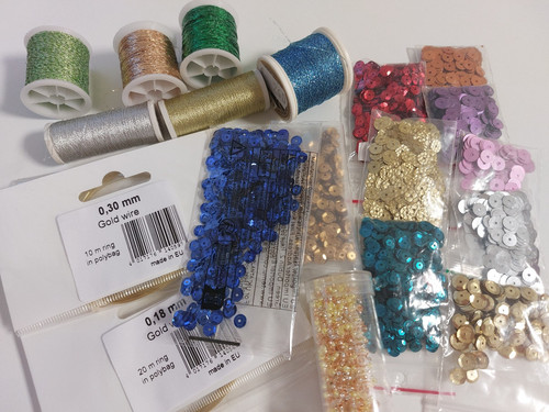 Bastelpaket pailetten - bastelpaket,