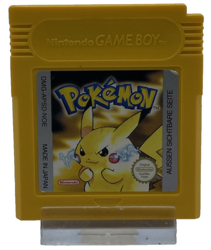 Pokémon gelbe edition - gelbe,