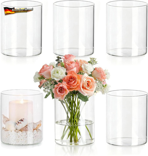 Glaszylinder vase kleine - glaszylinder,