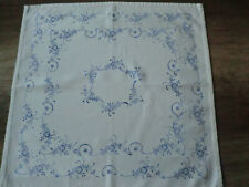 Blaudruck Mitteldecke  Alt Luxemburg 50 x 50 cm  NEU