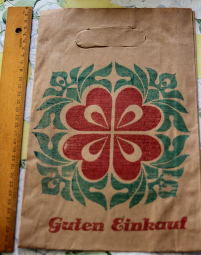 Ddr tüte guten - guten, einkauf