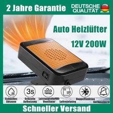 Auto Heizlüfter 12V 200W KFZ Zusatzheizung Scheibenenteiser Autoheizung Heizung