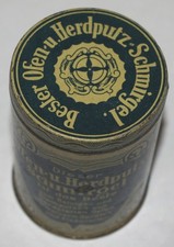 BESTER OFEN- U. HERDPUTZ-SCHMIRGEL - ALTE BLECHDOSE