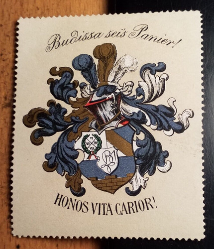 Corps budissa leipzig wappen - budissa,