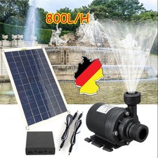 800L/H Solar Teich Pumpe