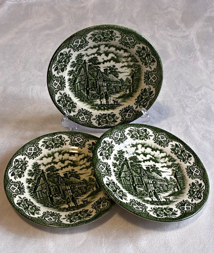 Staffordshire ironstone - 3x,