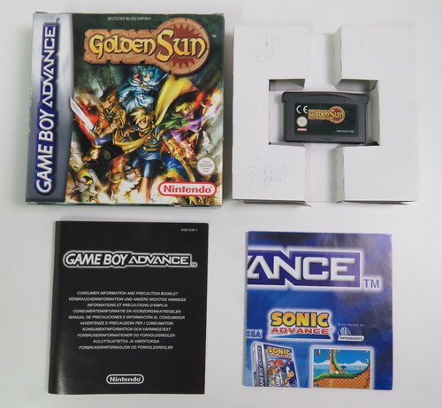 Golden sun nintendo gameboy - golden,