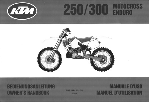 Werkstatthandbuch ktm 250 - ktm, mx
