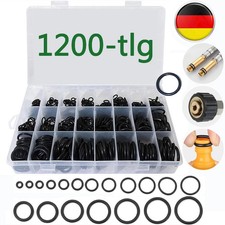 1200 tlg O Ring Sortiment Dichtringe Oringe NBR Gummi Oring Dichtung Set O-Ringe