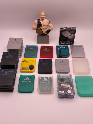 Playstation memory cards - playstation,