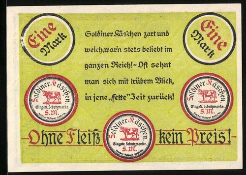 Notgeld soldin 1921 mark - 1921,, 1
