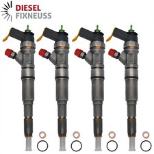 4x Einspritzdüse RENAULT TRAFIC VAUXHALL VIVARO 1.9DCI BOSCH INJECTOR 0445110146