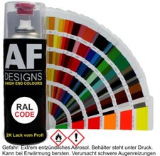 2K Ral Lackspray Autolack Sprühdose seidenmattSpraydose kratzfest 