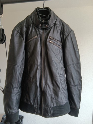 Lederjacke biker herren - lederjacke,