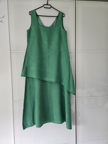 Damen kleid 40 leinen - 38,