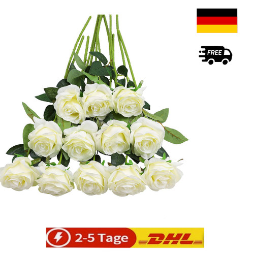 Tifuly künstliche rosen - rosen, 12