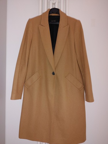Zara mantel wolle - wolle, gr.s