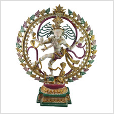 Shiva statue nataraja - shiva, messing