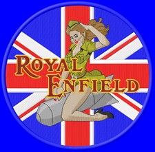 Royal Enfield Pin Up GirlXL