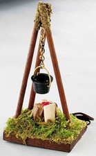 Kahlert - Lagerfeuer mit LED Beleuchtung Höhe 90mm  3,5 Volt    *NEU/OVP*