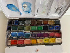 Aquarellkasten – Vangerow München – Farben, die schon viel gesehen