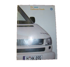 VW T4 Der neue California Coach Prospekt Technik Farben Masse  1996 Broschüre