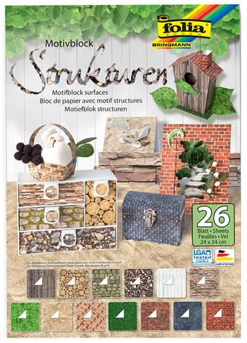 Folia motivblock strukturen - folia, "strukturen"