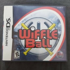 Wiffle Ball (Nintendo DS, 2007) Complete Tested Working CIB Authentic Good Cond