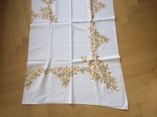 "orig. Vintage" sehr alte bedruckte Tischdecke -  ca.200x150cm