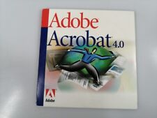 Original Adobe Acrobat 4.0 MAC Version CD-BOX + Serial Reg. Key - Vintage Retro