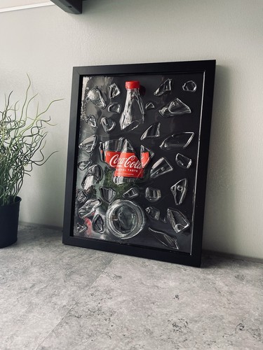 Coca cola flasche rahmen - coca,