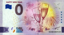 Null Euro Schein - 0 Euro Schein - Happy New Year 2025-1