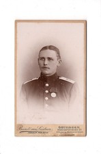 CDV Foto Soldatenportrait /