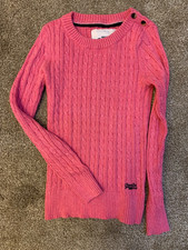 Super Dry Pullover Gr. 38 Rosa