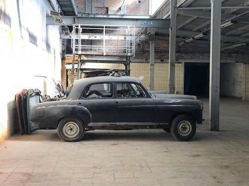 Mercedes oldtimer zum aufbau - oldtimer,